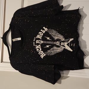 Rock & Roll crop top XL